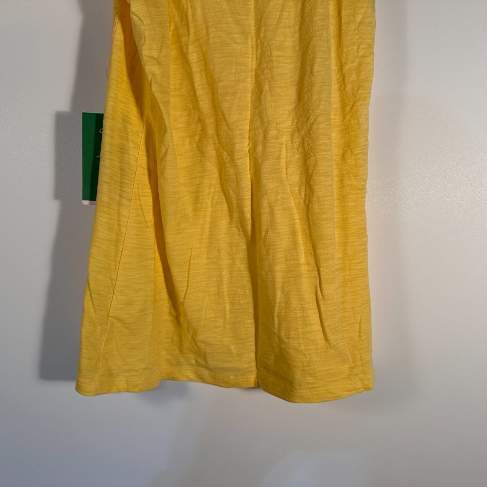 Lilly Pulitzer Sunglow Yellow Shay Top Women Size XXS / New - Picture 8 of 8